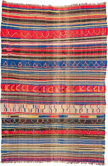 Marokkansk Boucherouite teppe 165 x 235 cm Størrelse: 165 x 235 cm Marokkansk Boucherouite teppe 165 x 235 cm Størrelse: 165 x 235 cm