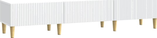TV skap med skuff Hvit 147 x 34,5 x 30 cm Konstruert tre TV skap med skuff Hvit 147 x 34,5 x 30 cm Konstruert tre