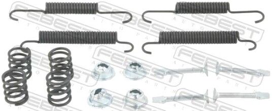 FEBEST 1204-IX35R-KIT Tilbehørsett, håndbremsesko FEBEST 1204-IX35R-KIT Tilbehørsett, håndbremsesko