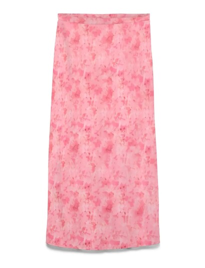 Vero Moda Vmsmilla Nw Long Skirt Wvn - Pink - L Vero Moda Vmsmilla Nw Long Skirt Wvn - Pink - L