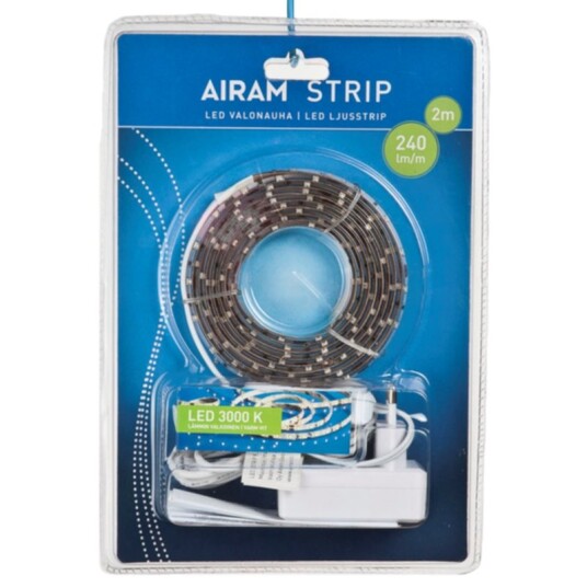 Airam LED Strip 4,8W/m 3000K IP20 2m