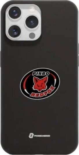 Phonecases3D iPhone 14 Pro Pixbo IBK komposterbart deksel, svart