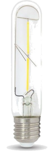 V Tac E27 2W LED pære Kultråd T30 Dimbar : Ikke dimbar Kulør : Varm V Tac E27 2W LED pære Kultråd T30 Dimbar : Ikke dimbar Kulør : Varm