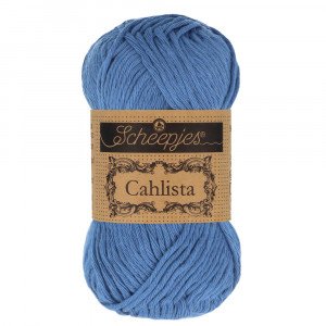 Scheepjes Cahlista Garn Unicolor 261 Capri Blue Scheepjes Cahlista Garn Unicolor 261 Capri Blue