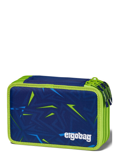 Ergobag Pencilcase Front Runbear - Blue - 1.75 L
