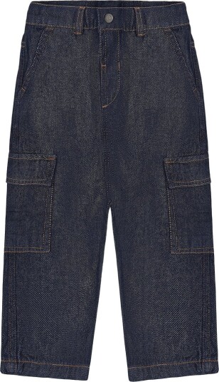 Hust and Claire Bukser   HCTrevor Denim   Dark Blue Denim   Hust and Claire   3 år (98)   Bukser   bomull Blå Grå Marineblå