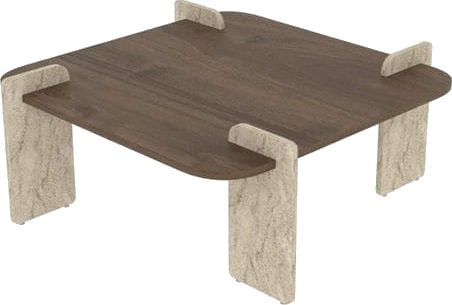 Lorvenor Sofabord 90 cm - Mørkebrun