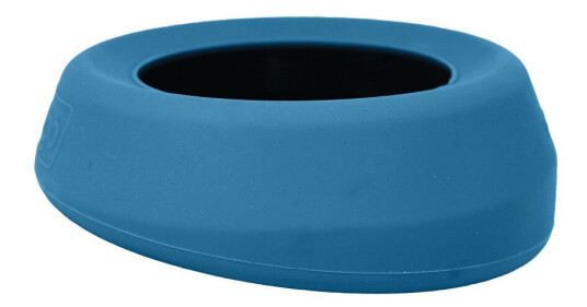 Splash Free Wander Dog Water Bowl Coastal Blue 710 ml