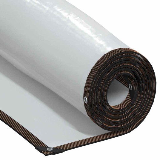 vidaXL Plantetrekk med maljer 2x10 m polyetylen