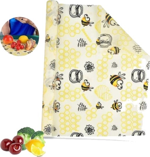 Bivoks matpapirrull 100x33cm Gjenbrukbar bivoks og bivoksfolieCJY