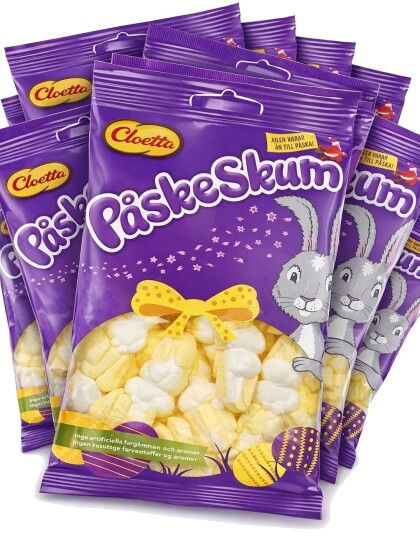24 stk Cloetta Påskeskum Hel Eske 2,4 kg 24 stk Cloetta Påskeskum Hel Eske 2,4 kg