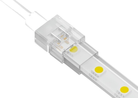 Vanntett startstikk til LED strip 10mm enkeltfarget IP68 5V 24V