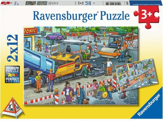 Ravensburger Road Construction Site 2x12p