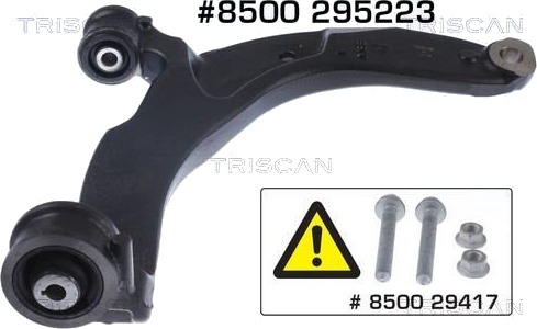 TRISCAN 8500 295223 Bærearm TRISCAN 8500 295223 Bærearm
