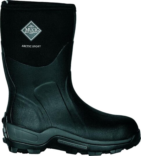 Muckboot  ARTIC SPORT MID Herre, Sort, 44-45