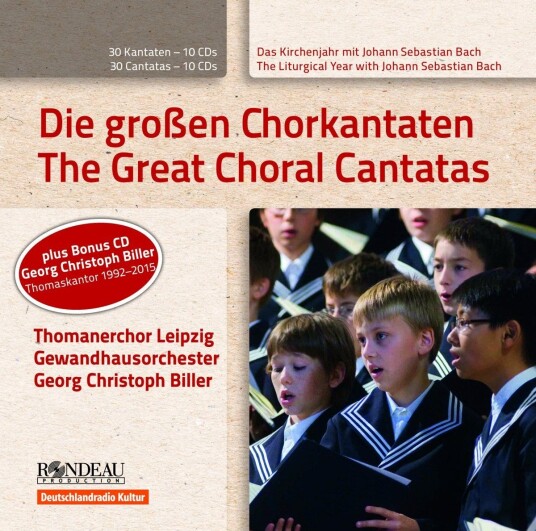 Johann Sebastian Bach Bach: The Great Chroal Cantatas CD