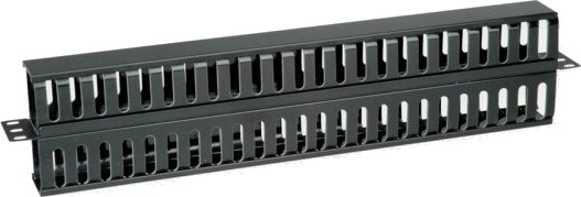 Value Kabelkanal 1U Sort 483 mm