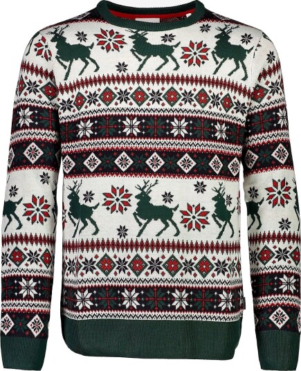 Lindbergh Christmas Knit WHITE S