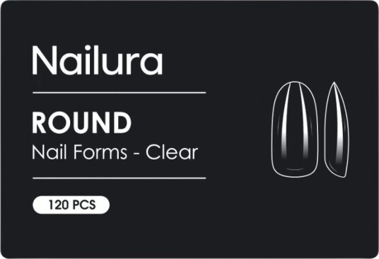 Nailura Nail Tips 120 pieces Round Nailura Nail Tips 120 pieces Round