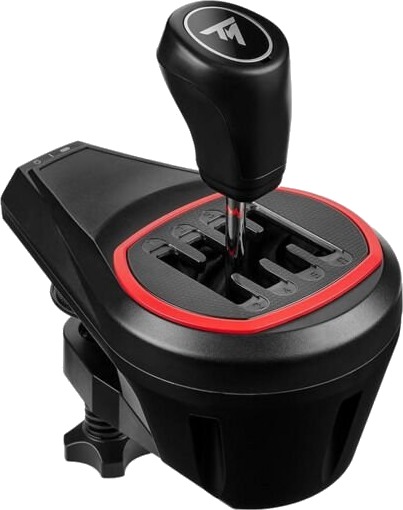 Thrustmaster TH8S Racing Shifter Tilleggsutstyr med Rød og Sort Design for PS4 og Xbox