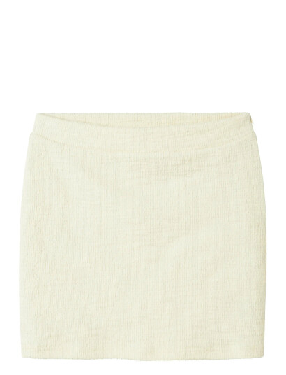 LMTD Nlfsarianne Short Skirt White 164