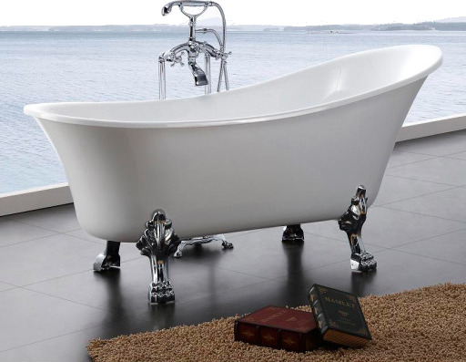 Bathlife Badekar Fossing Hvit 162x71cm Bathlife Badekar Fossing Hvit 162x71cm