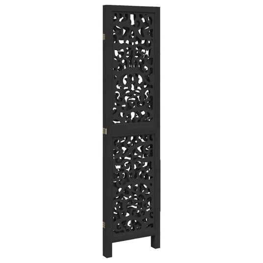  Romdeler 3 paneler svart heltre keisertre 8721012074453