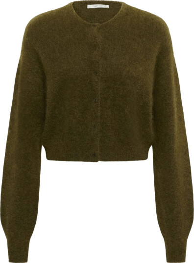 Gestuz Gzdebbie Short Cardigan Khaki green L Gestuz Gzdebbie Short Cardigan Khaki green L