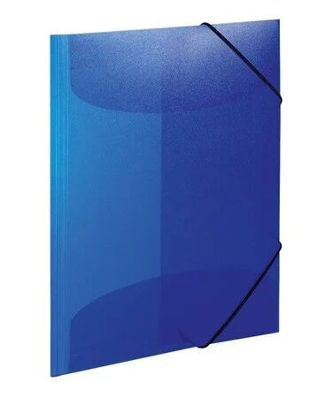 HERMA 3-flap folder for A3 translucent dark blue