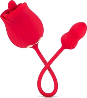 Teazers Rose Vibrator og Klitorisstimulator Teazers Rose Vibrator og Klitorisstimulator