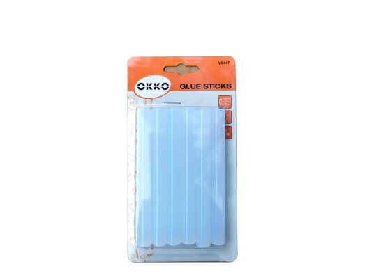Okko Glue Sticks 6Pcs Set 11 2x100mm Transp Okko Glue Sticks 6Pcs Set 11 2x100mm Transp