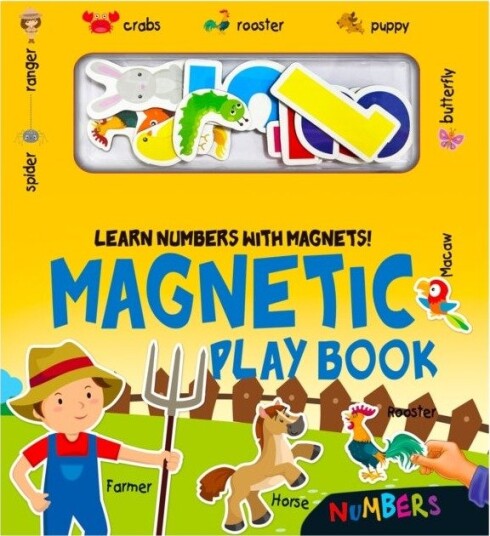 Learn Numbers - Magnetic Play Book