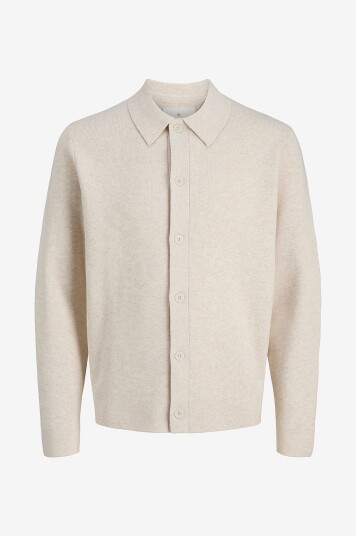 Jack & Jones Kardigan jprBlamilano Spring Knit Hvit