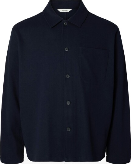 Selected Homme Sol Long Sleeve Overshirt Blå M