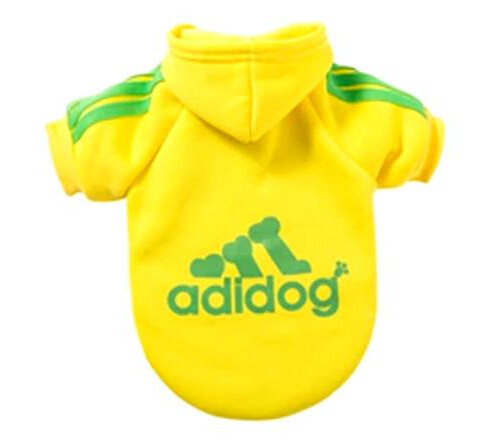 Gul Adidog Hundegenser For Liten Og Stor Hund