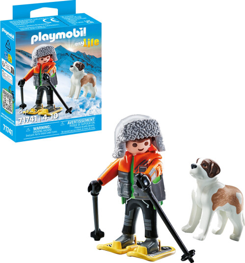Playmobil Turgåer med Sankt Bernhardshund - Byggeleker - Flerfarget