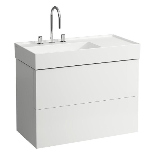 Laufen Kartell Servantskap med 2 skuffer 880x600 mm Hvit Matt