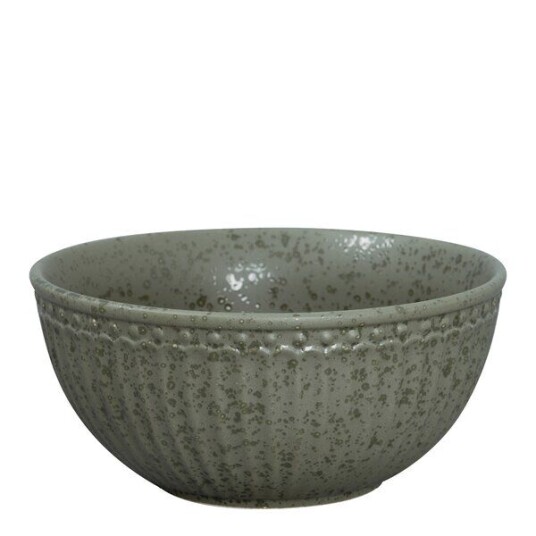 GreenGate   Everyday Alice frokostskål 45 cl olive green