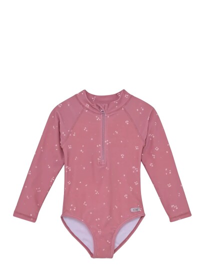 Huttelihut Swimsuit Ls Upf 60+ Pink 122 Huttelihut Swimsuit Ls Upf 60+ Pink 122