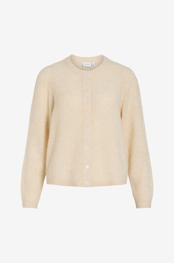 Vila   Kardigan viLory O neck L/S Knit Cardigan   Grå