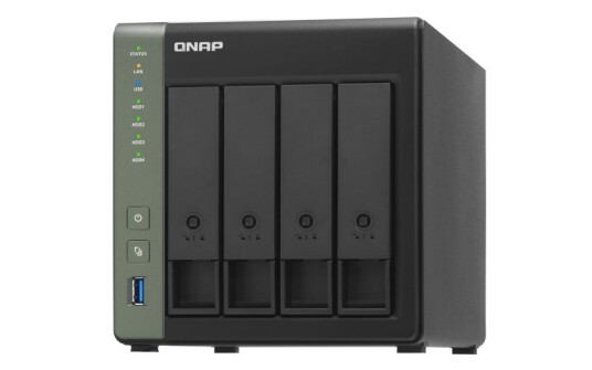 QNAP TS-431X3 - NAS server - 4 bays - SATA 6Gb/s - RAID 0 1 5 6 10 JBOD 5 hot spare 6 hot spare 10 hot spare - RAM 4 GB - Gigabit Ethernet / QNAP TS-431X3 - NAS server - 4 bays - SATA 6Gb/s - RAID 0 1 5 6 10 JBOD 5 hot spare 6 hot spare 10 hot spare - RAM 4 GB - Gigabit Ethernet /