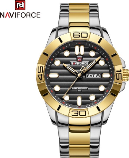 Naviforce Solid State Gold Black