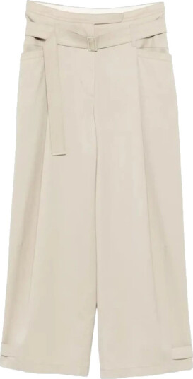 LOW Classic Dame Bukser Beige M,