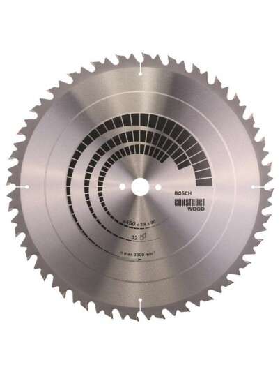 Bosch 450 mm Sirkelsagblad Construct Tre 32 Tenner