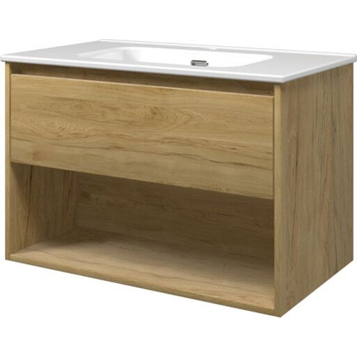 Sanibell Proline møbelpakke, 80x46 cm, ideal eik Sanibell Proline møbelpakke, 80x46 cm, ideal eik