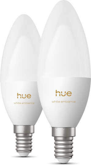 Philips Hue White Ambiance B39 E14 Eu 2Pack