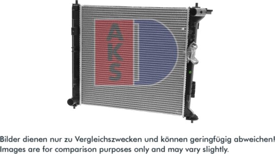 AKS DASIS 560160N Radiator motorkjøling