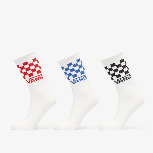VANS Classic Check Crew - White - M VANS Classic Check Crew - White - M