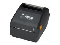 Zebra ZD421d  Etikettskriver  direktetermisk  Rull (10,8 cm)  300 dpi  inntil 102 mm/sek  USB 2.0 USB-vert  grå