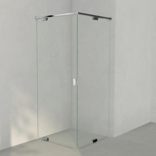 INR Iconic Nordic Rooms Dusjnisje Epic 13 Måltilpasset Krom / - Høyre Bronse Glass